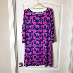 Lilly Pulitzer dress in Pack Your Trunk Print